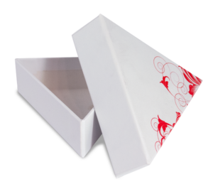 custom design rigid packaging box - triangle design